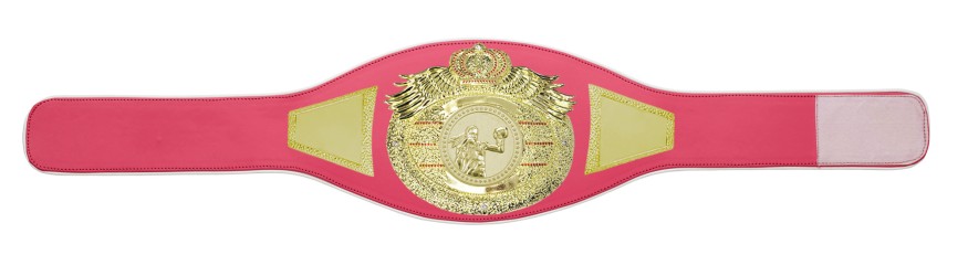 *NEW* PROICON FEMALE BOXING CHAMPIONSHIP BELT/G/FEMBOXG - AVAILABLE IN 6+ COLOURS